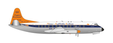 Herpa 572859 - 1:200 - TAA Trans Australian Airlines Vickers Viscount 800 Mc Douall Stuart